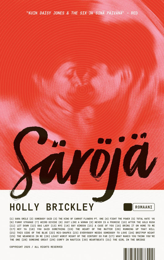 Etukansi. Holly Brickley. Säröjä.