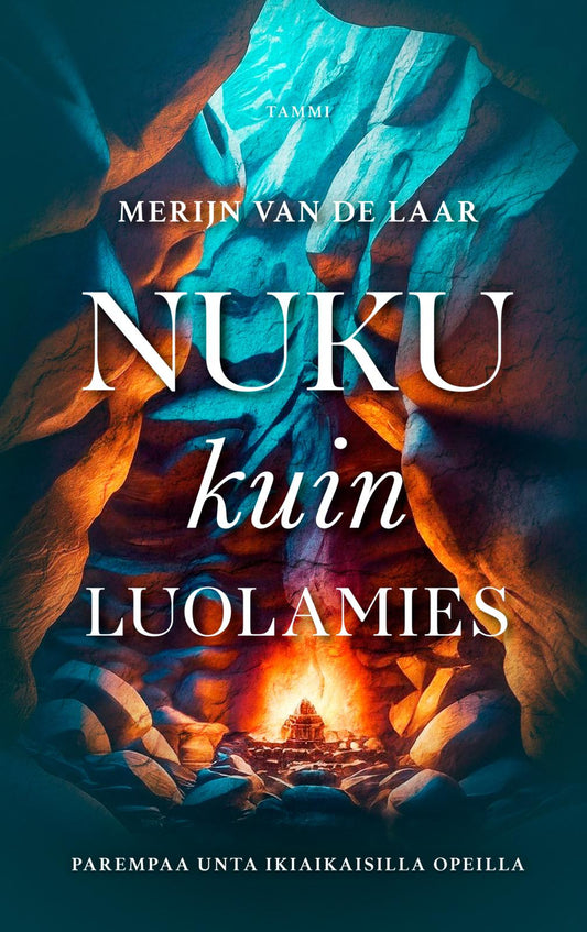 Etukansi. Merijn van de Laar. Nuku kuin luolamies.
