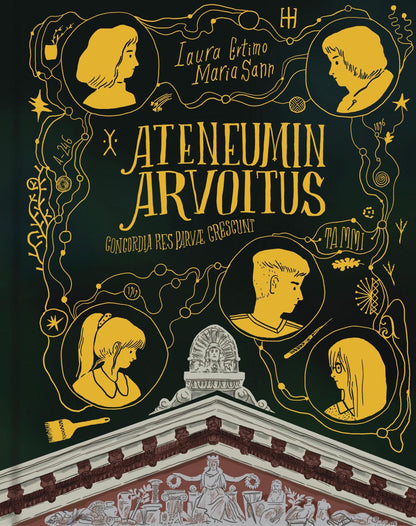 Etukansi. Laura Ertimo. Ateneumin arvoitus