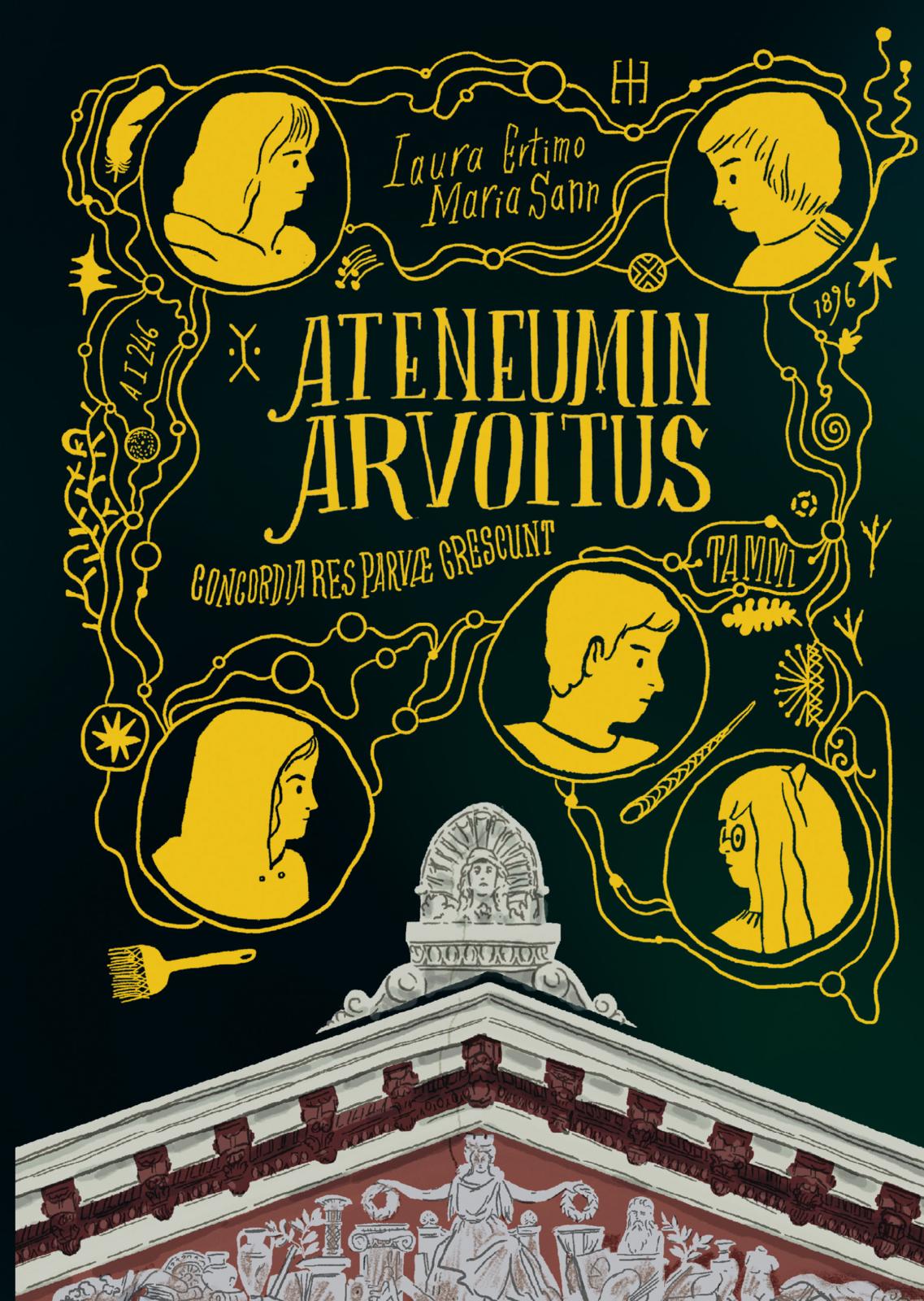 Etukansi. Laura Ertimo Ateneumin arvoitus
