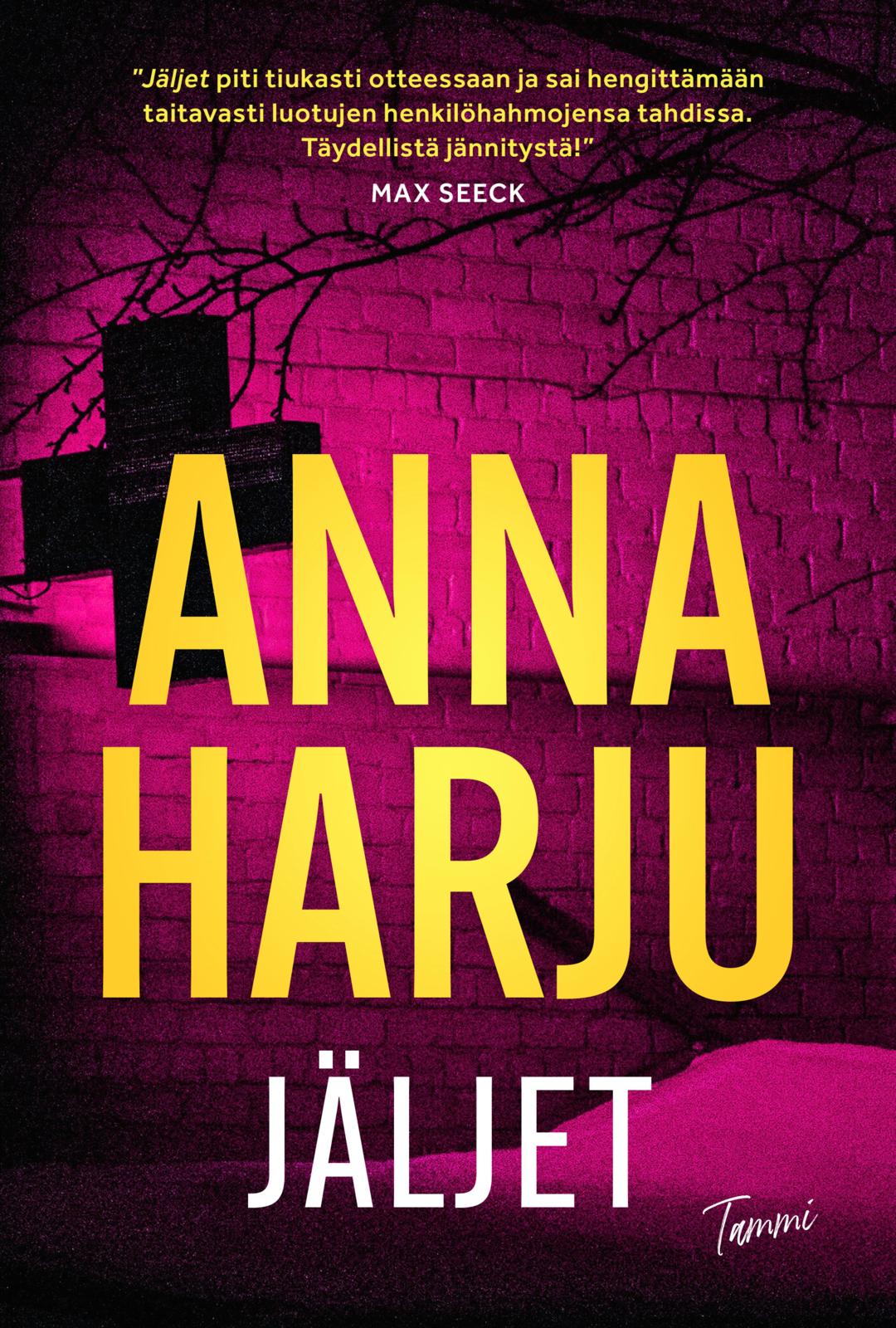 Etukansi. Anna Harju. Jäljet