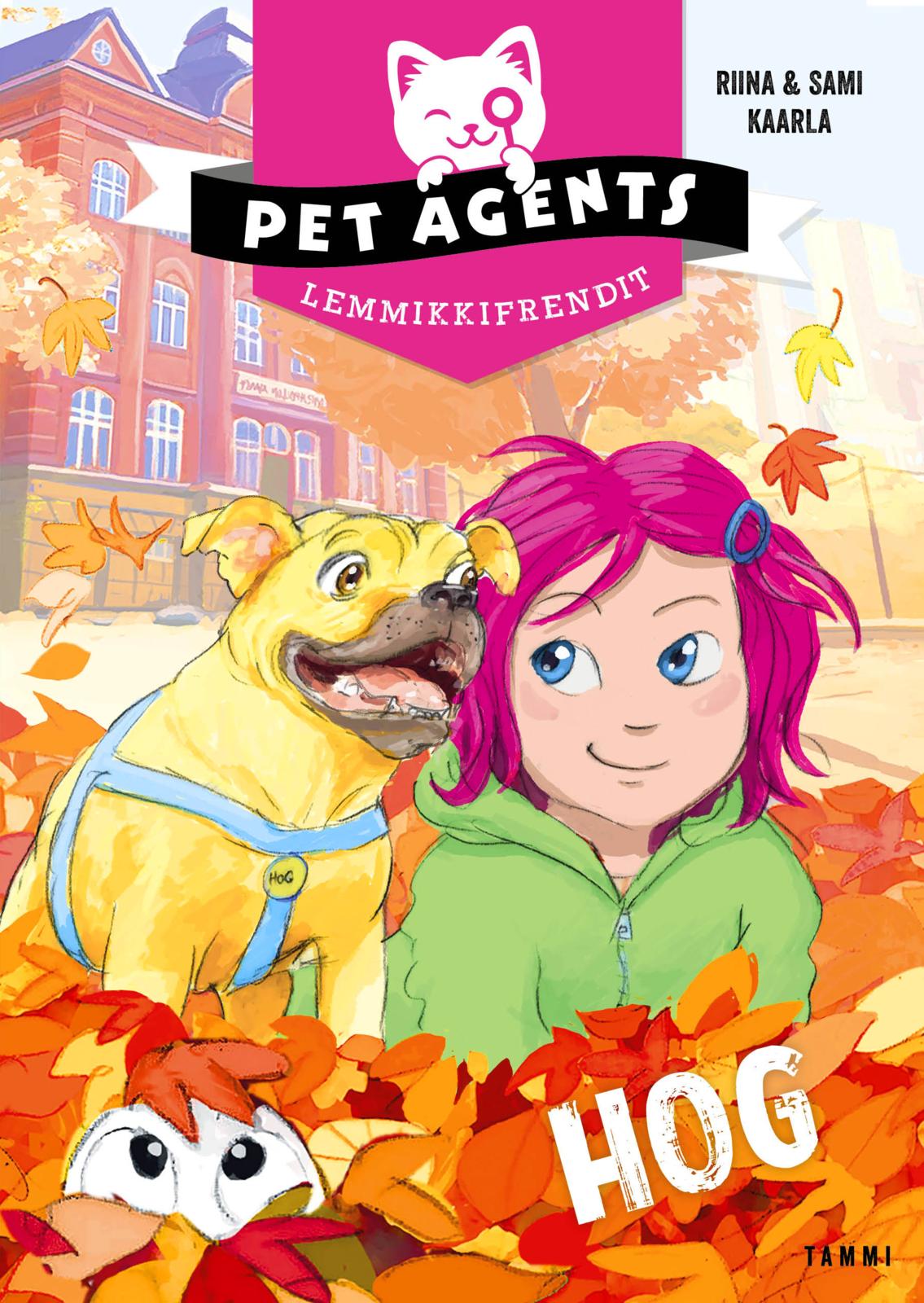 Etukansi. Riina ja Sami Kaarla Hog. Lemmikkifrendit 8