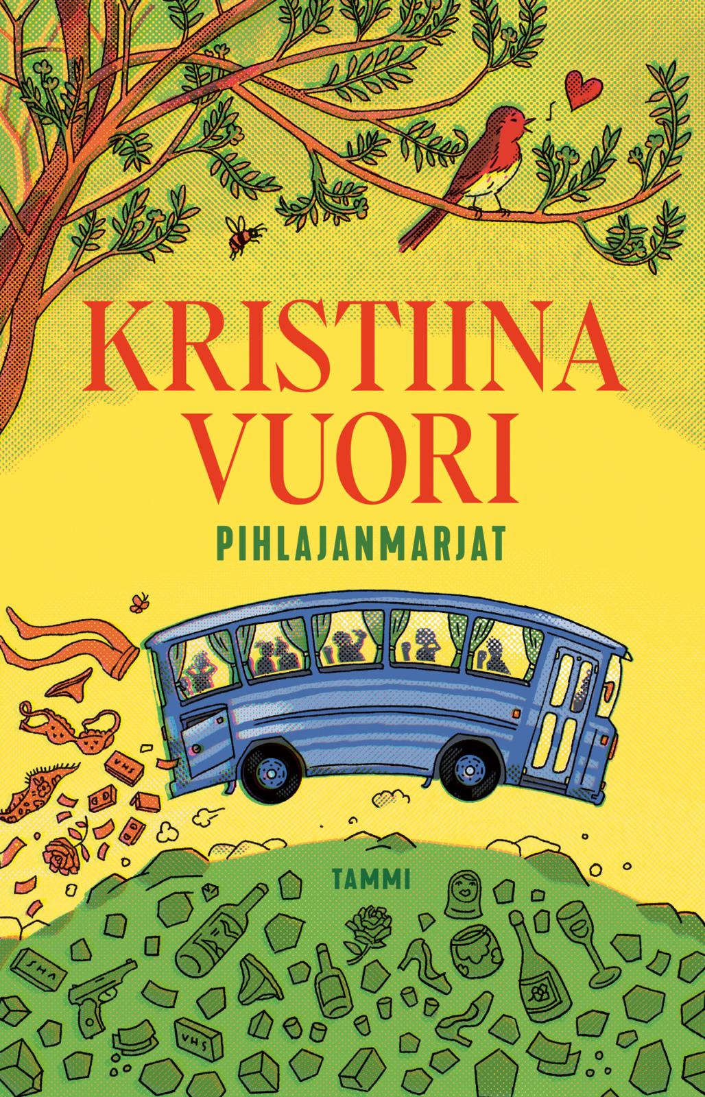 Etukansi. Kristiina Vuori. Pihlajanmarjat