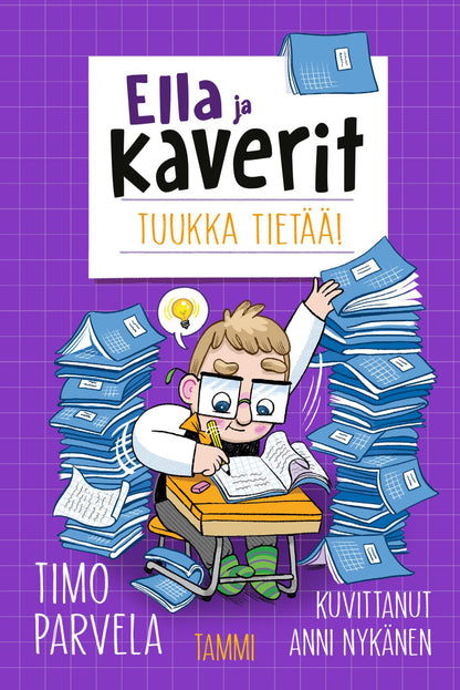 Etukansi. Timo Parvela. Ella ja kaverit. Tuukka tietää!