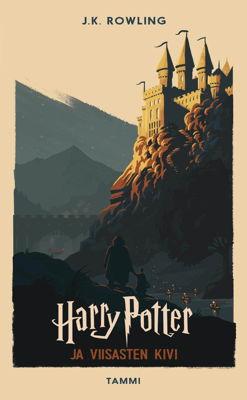 Etukansi. J.K. Rowling Harry Potter ja viisasten kivi