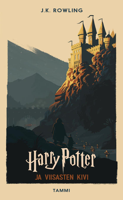 Etukansi. J.K. Rowling Harry Potter ja viisasten kivi