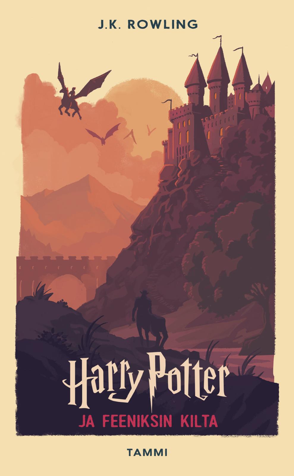 Etukansi. J. K. Rowling Harry Potter ja Feeniksin kilta