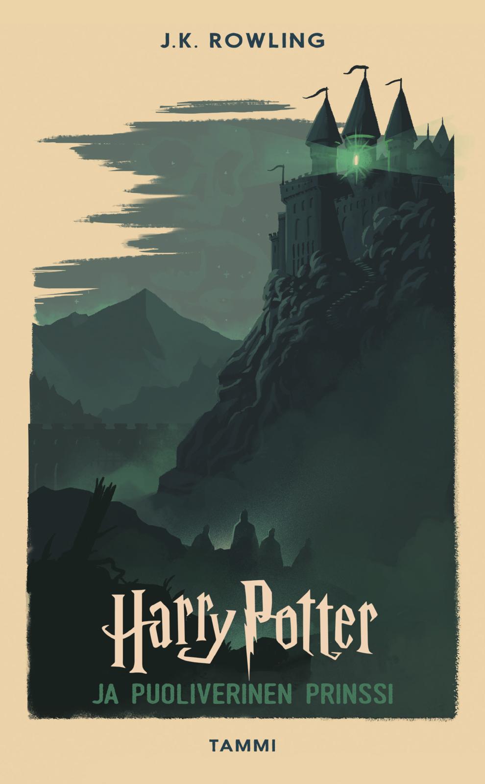 Etukansi. J. K. Rowling Harry Potter ja puoliverinen prinssi
