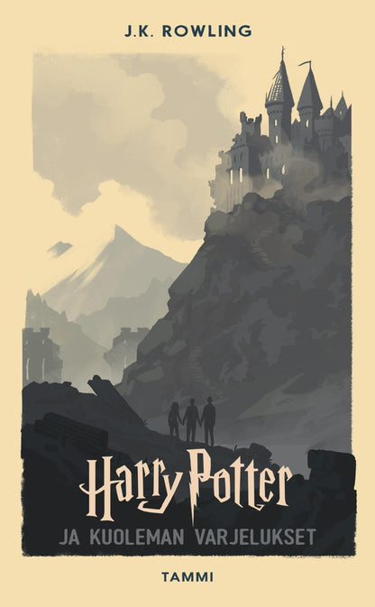 Etukansi. J.K. Rowling Harry Potter ja kuoleman varjelukset