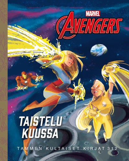 Etukansi. Patrick Spaziante Marvel. Kostajat. Taistelu Kuussa. TKK 312