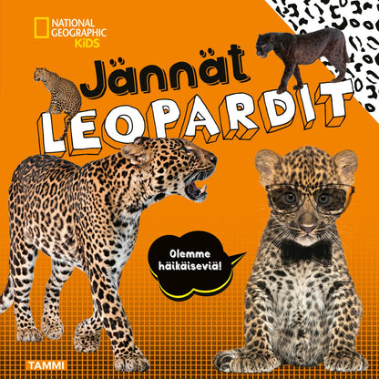 Etukansi. Crispin Boyer National Geographic. Jännät leopardit