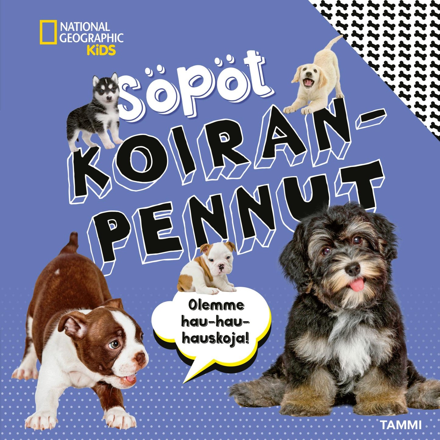 Etukansi. Crispin Boyer. National Geographic. Söpöt koiranpennut