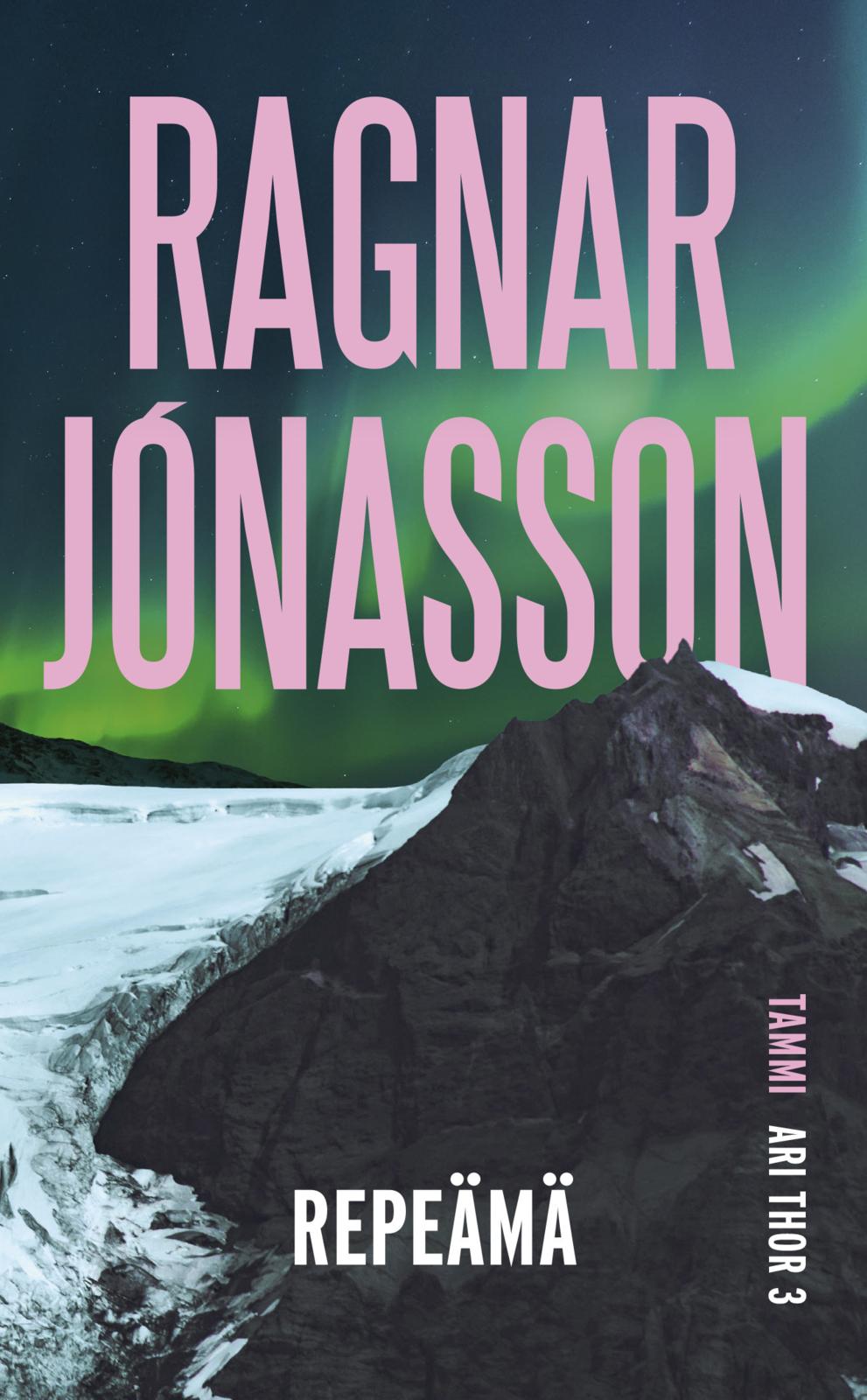 Etukansi. Ragnar Jónasson Repeämä