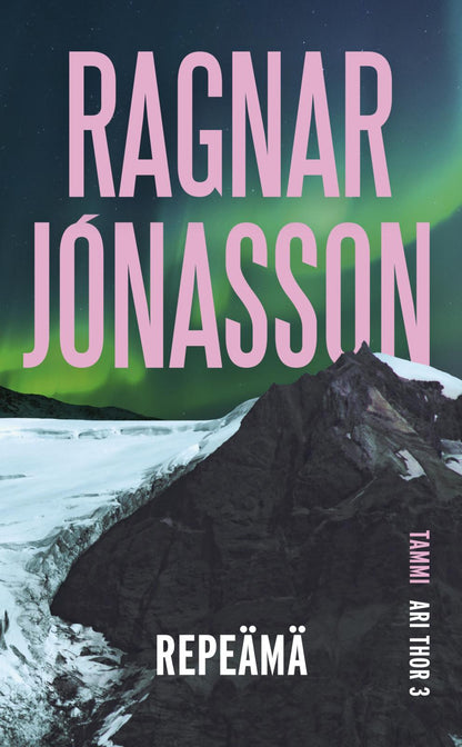 Etukansi. Ragnar Jónasson Repeämä