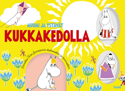 Etukansi. Katariina Heilala Muumi ja ystävät. Kukkakedolla 