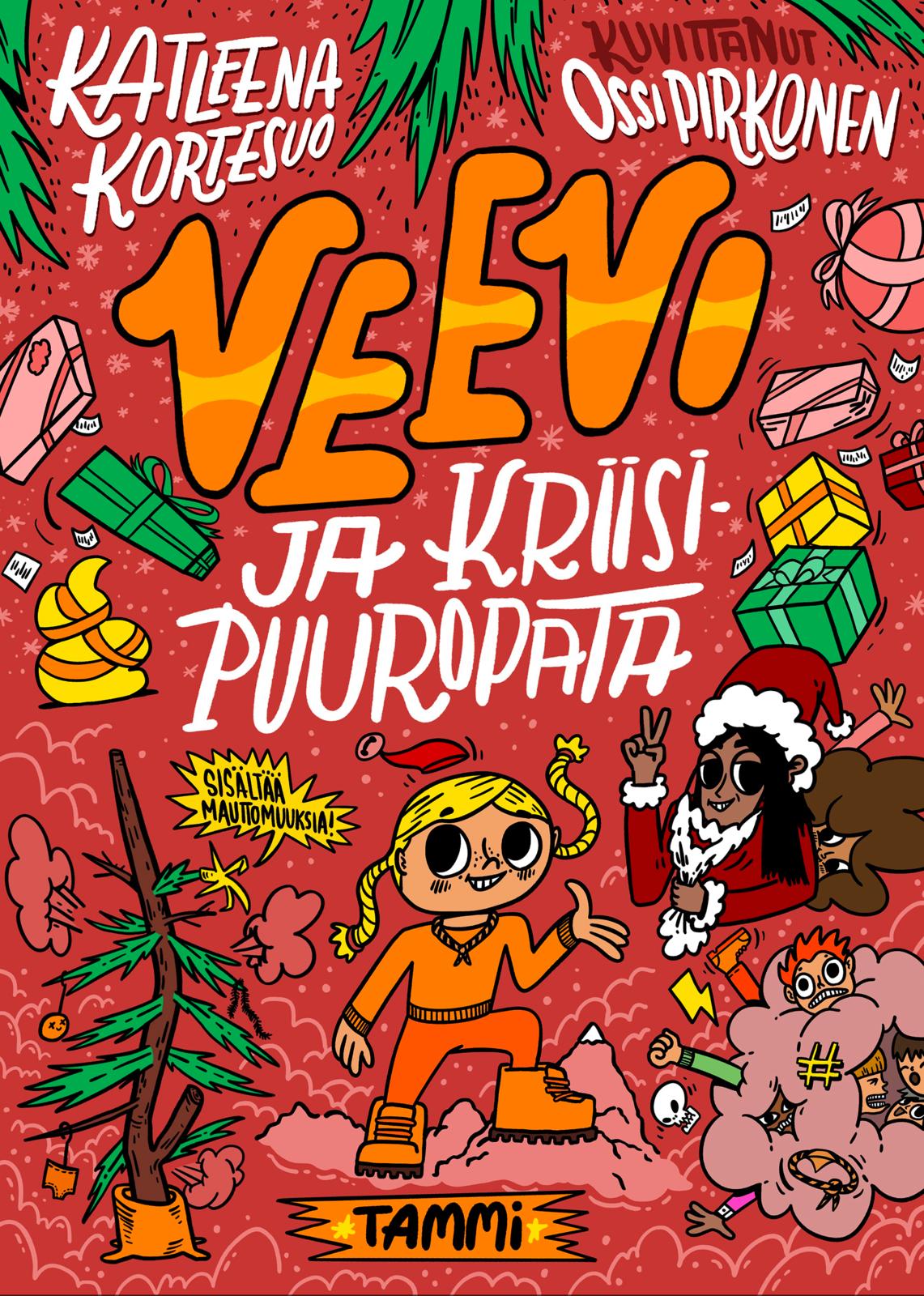 Etukansi. Katleena Kortesuo. Veevi ja kriisipuuropata