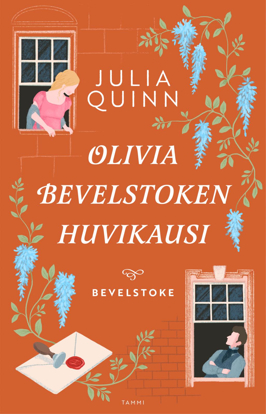 Etukansi. Julia Quinn. Olivia Bevelstoken huvikausi