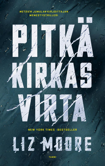 Etukansi. Liz Moore Pitkä kirkas virta