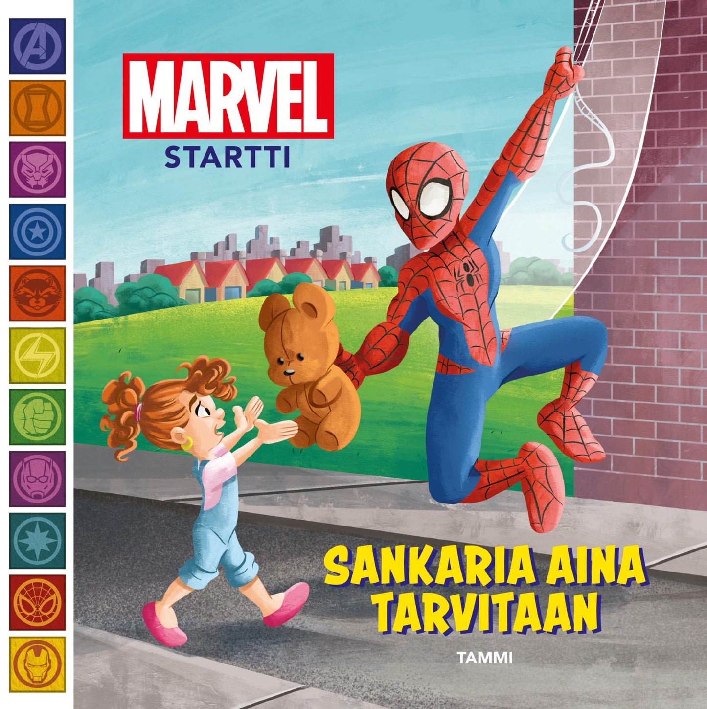 Etukansi. Marvel Marvel Startti. Sankaria aina tarvitaan