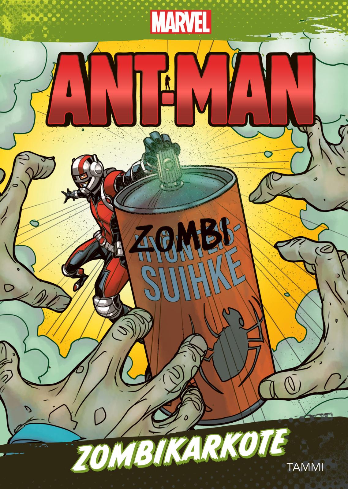 Etukansi. Marvel . Marvel. Ant-Man. Zombikarkote