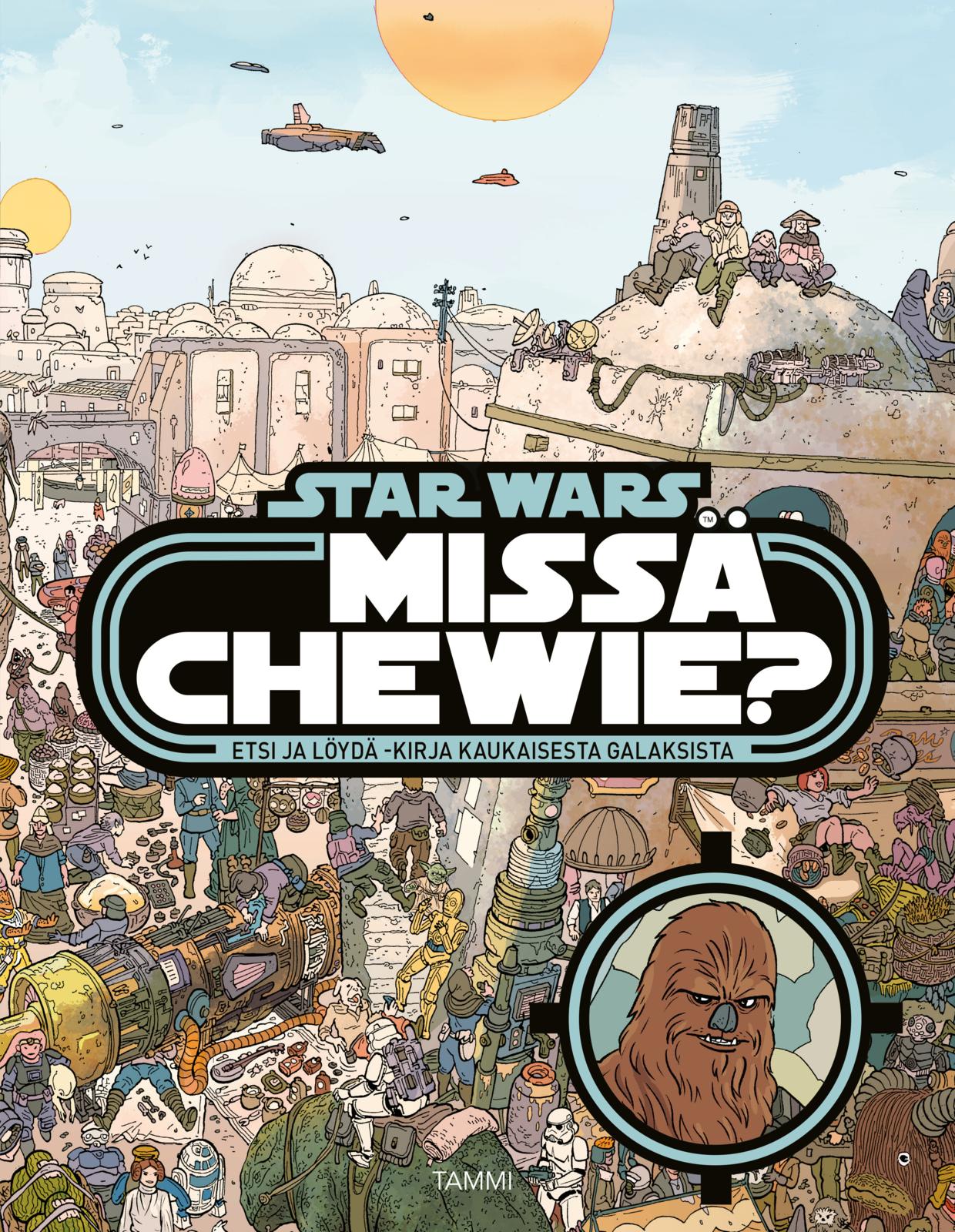 Etukansi. Star Wars Star Wars. Missä Chewie?
