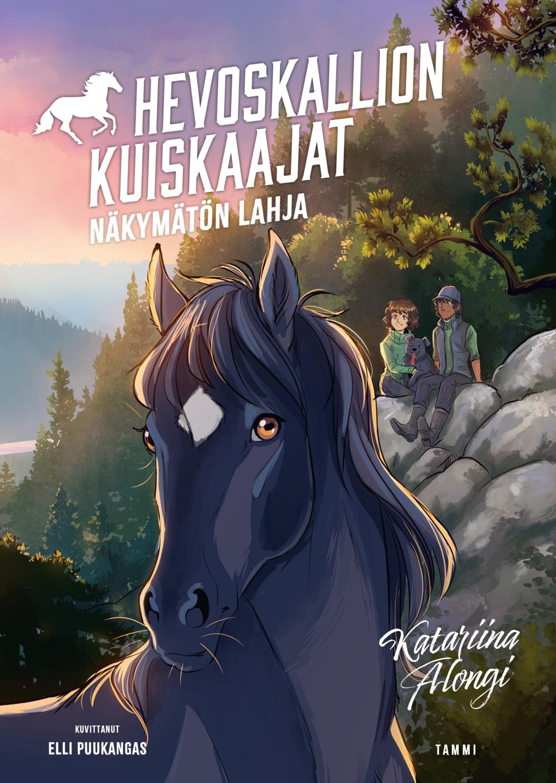 Etukansi. Elli Puukangas Hevoskallion kuiskaajat 2. Näkymätön lahja