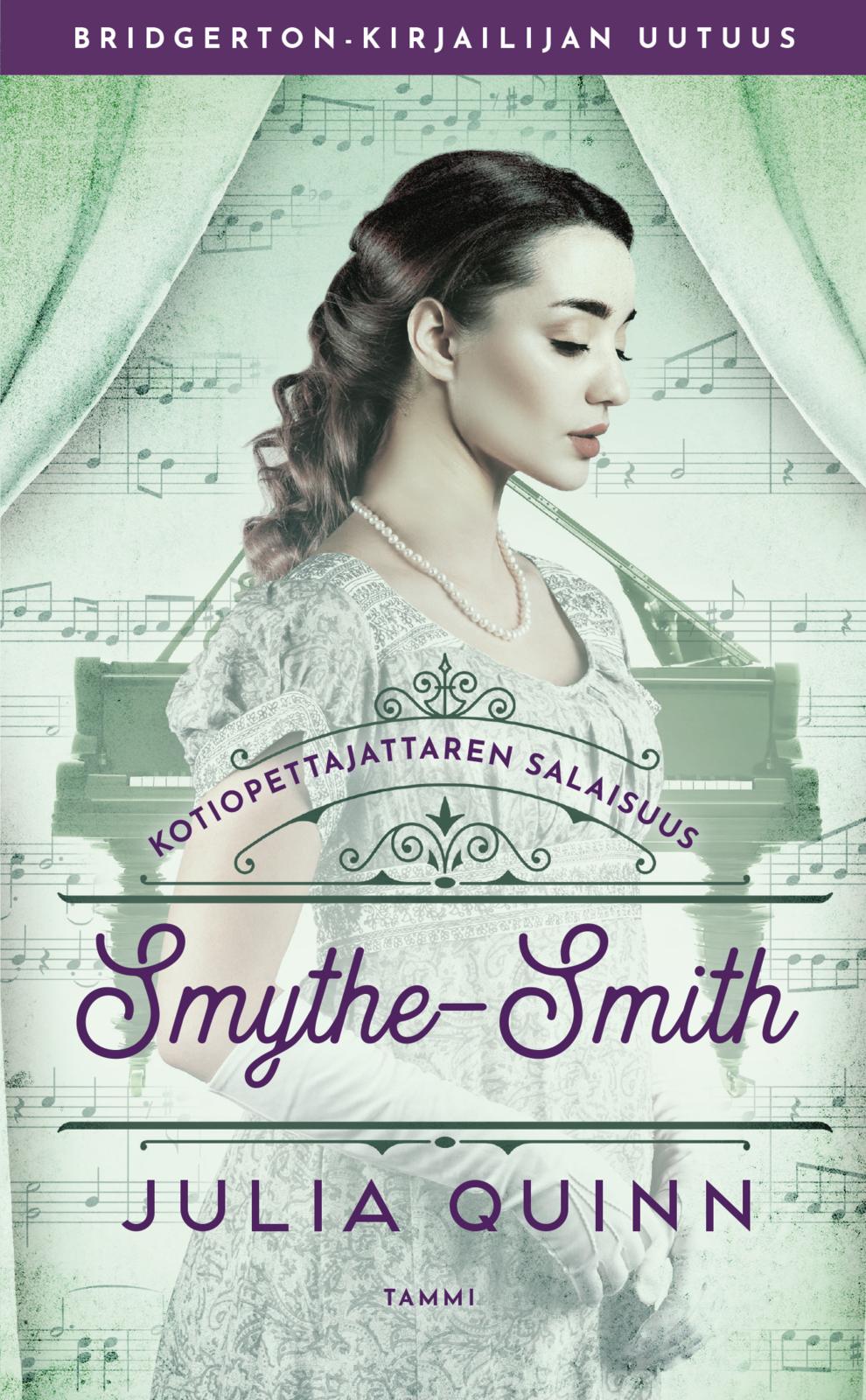 Etukansi. Julia Quinn Kotiopettajattaren salaisuus