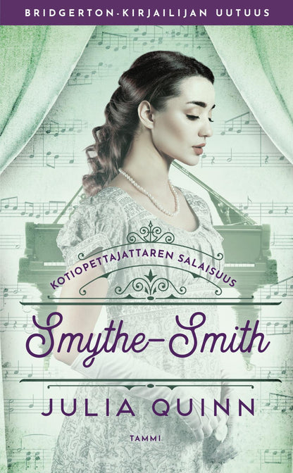 Etukansi. Julia Quinn Kotiopettajattaren salaisuus