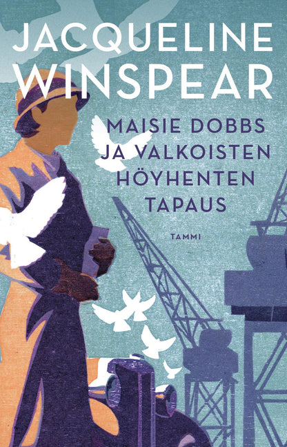 Etukansi. Jacqueline Winspear. Maisie Dobbs ja valkoisten höyhenten tapaus