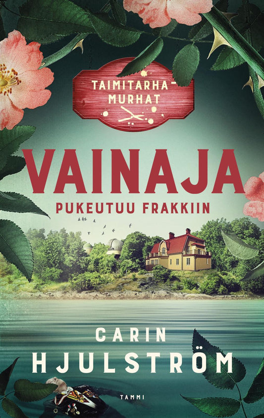 Etukansi. Carin Hjulström. Vainaja pukeutuu frakkiin.