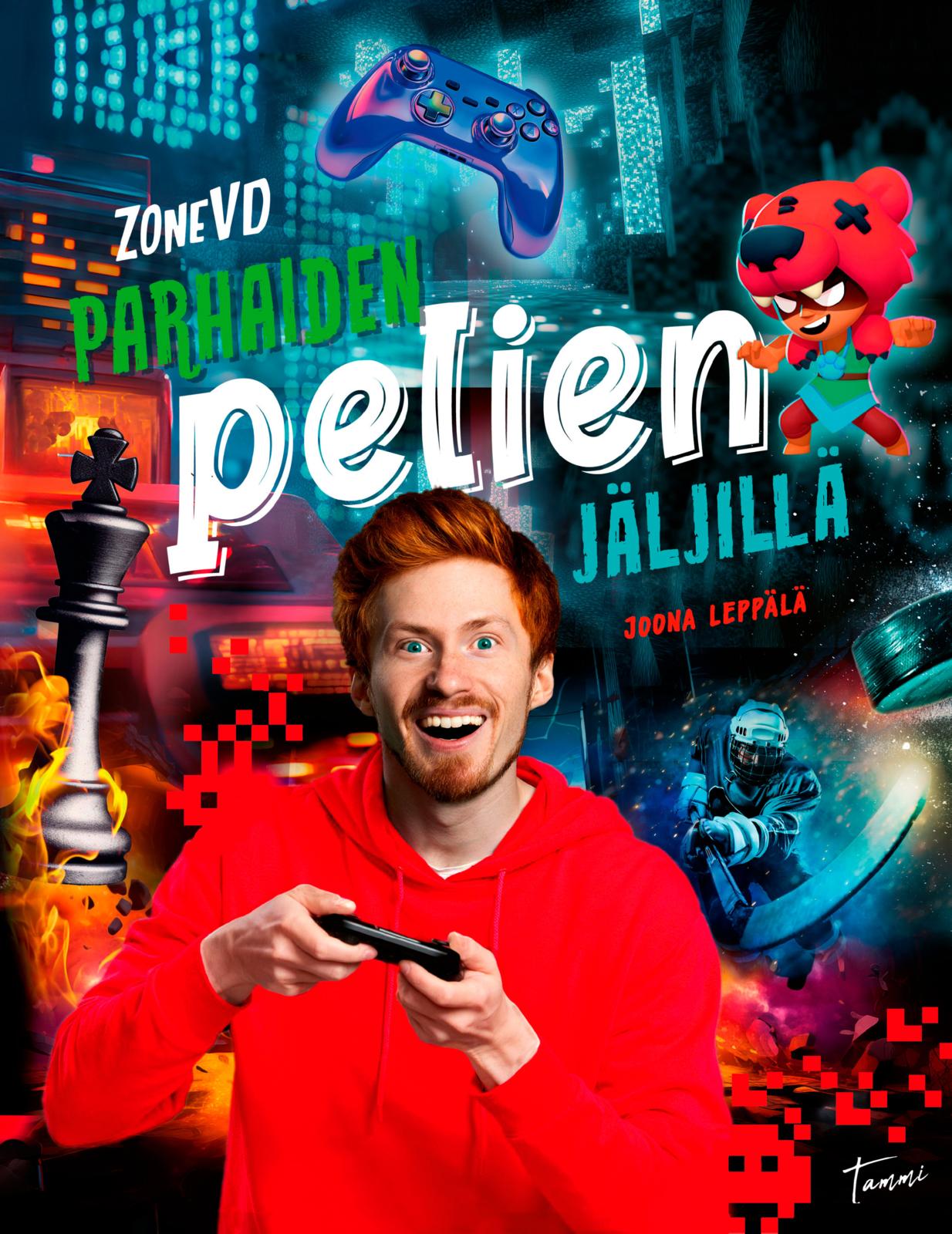 Etukansi. Joona Leppälä ZoneVD parhaiden pelien jäljillä