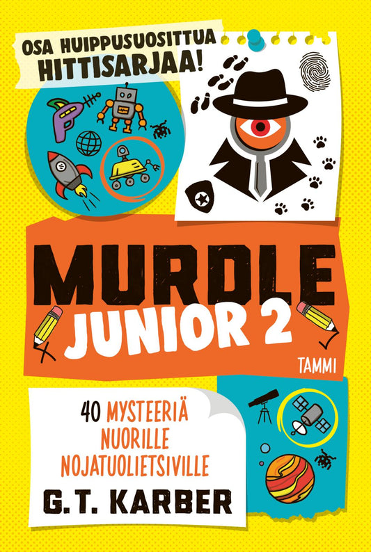 Etukansi. Murdle Junior 2.