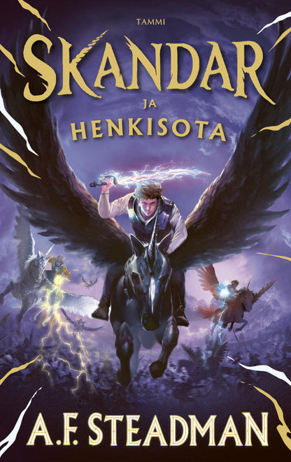 Etukansi. A.F. Steadman Skandar ja henkisota
