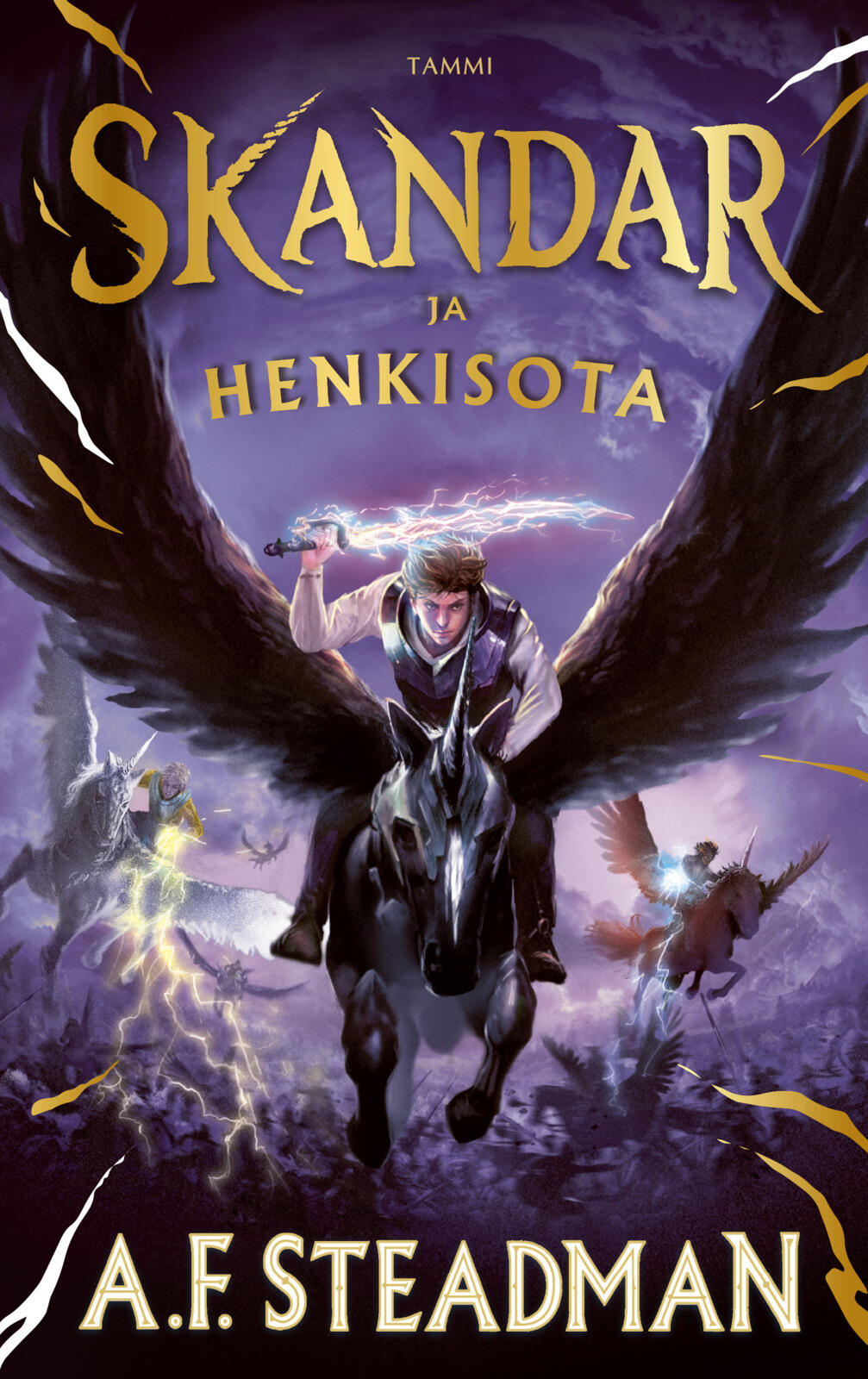Etukansi. A.F. Steadman Skandar ja henkisota