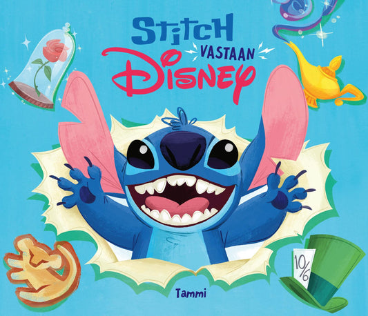 Etukansi. Disney. Phaea Crede. Steph Laberis. Disney. Stitch vastaan Disney.
