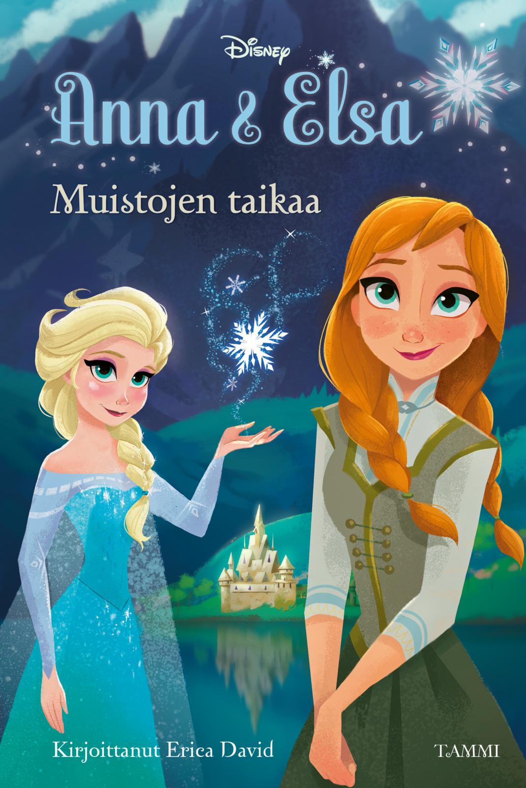 Etukansi. Disney Frozen. Anna & Elsa. Muistojen taikaa