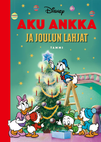Etukansi. Disney . Aku Ankka ja joulun lahjat