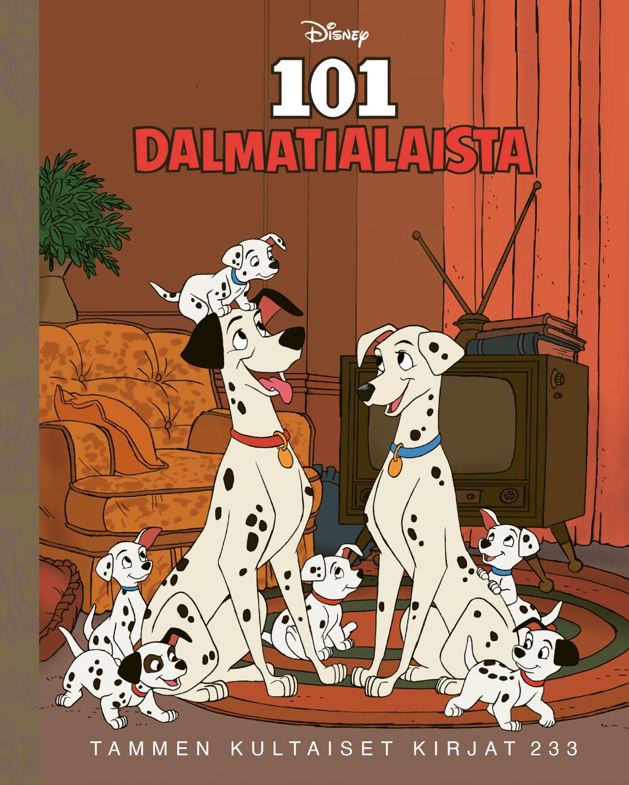 Etukansi. Disney Disney. 101 dalmatialaista. TKK 223