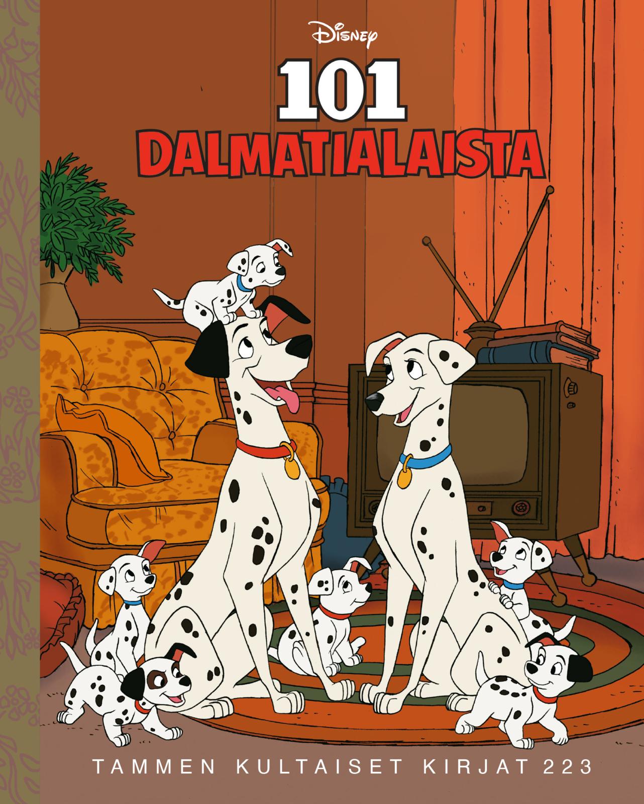 Etukansi. Disney Disney. 101 dalmatialaista. TKK 223