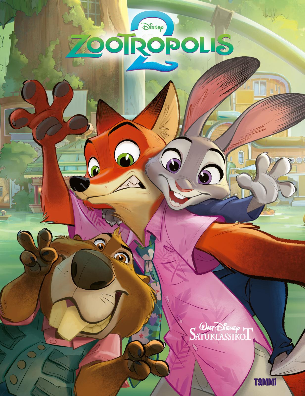 Etukansi. Disney Disney. Zootropolis 2. Satuklassikot