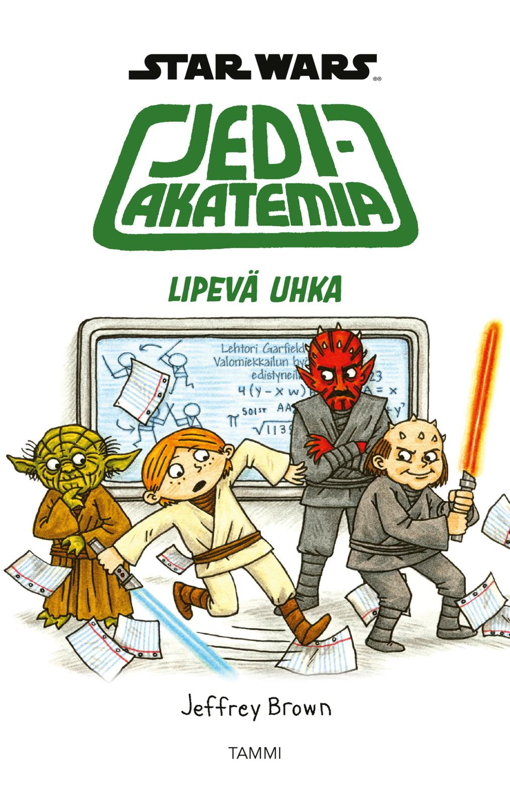 Etukansi. Star Wars Star Wars. Jediakatemia. Lipevä uhka