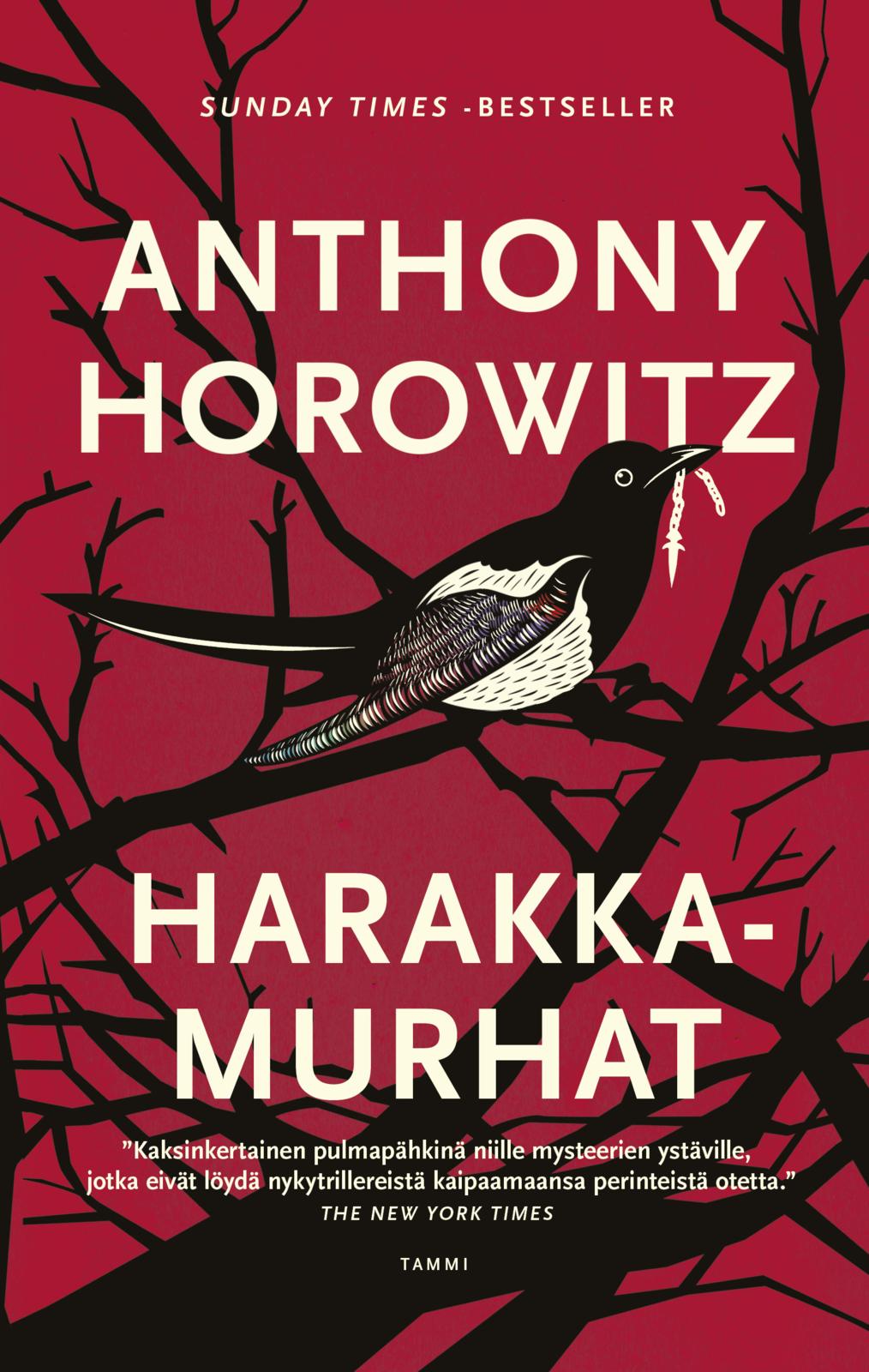 Etukansi. Anthony Horowitz Harakkamurhat