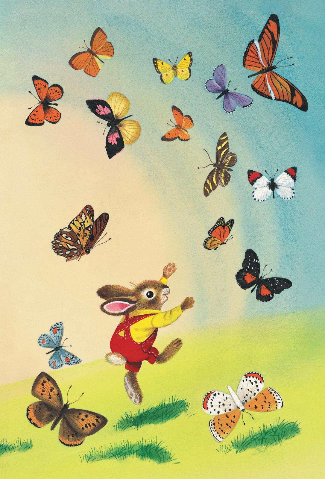 Etukansi. Richard Scarry Minä olen Pupu. Muistikirja