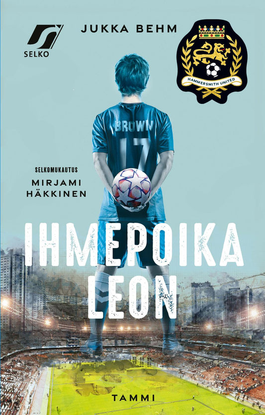 Etukansi. Jukka Behm. Ihmepoika Leon (selkokirja).