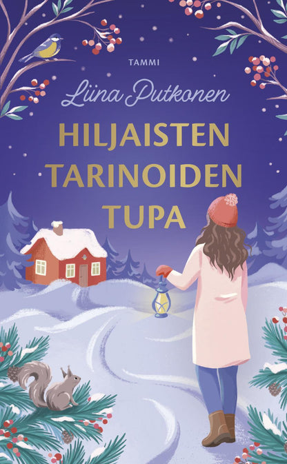 Etukansi. Liina Putkonen Hiljaisten tarinoiden tupa