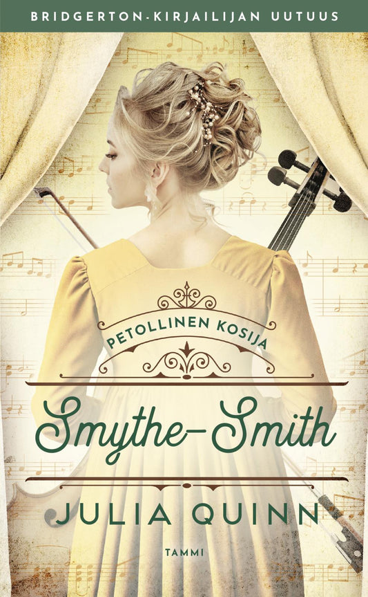 Etukansi. Julia Quinn. Petollinen kosija.