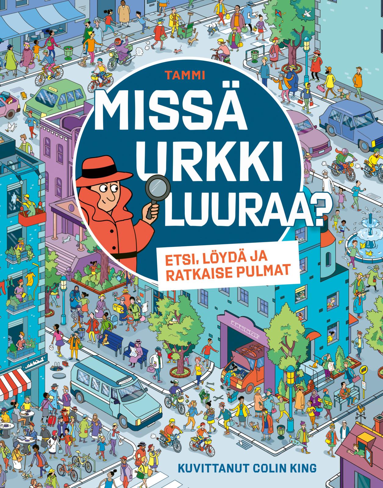 Etukansi. Alex Frith Missä Urkki luuraa? 