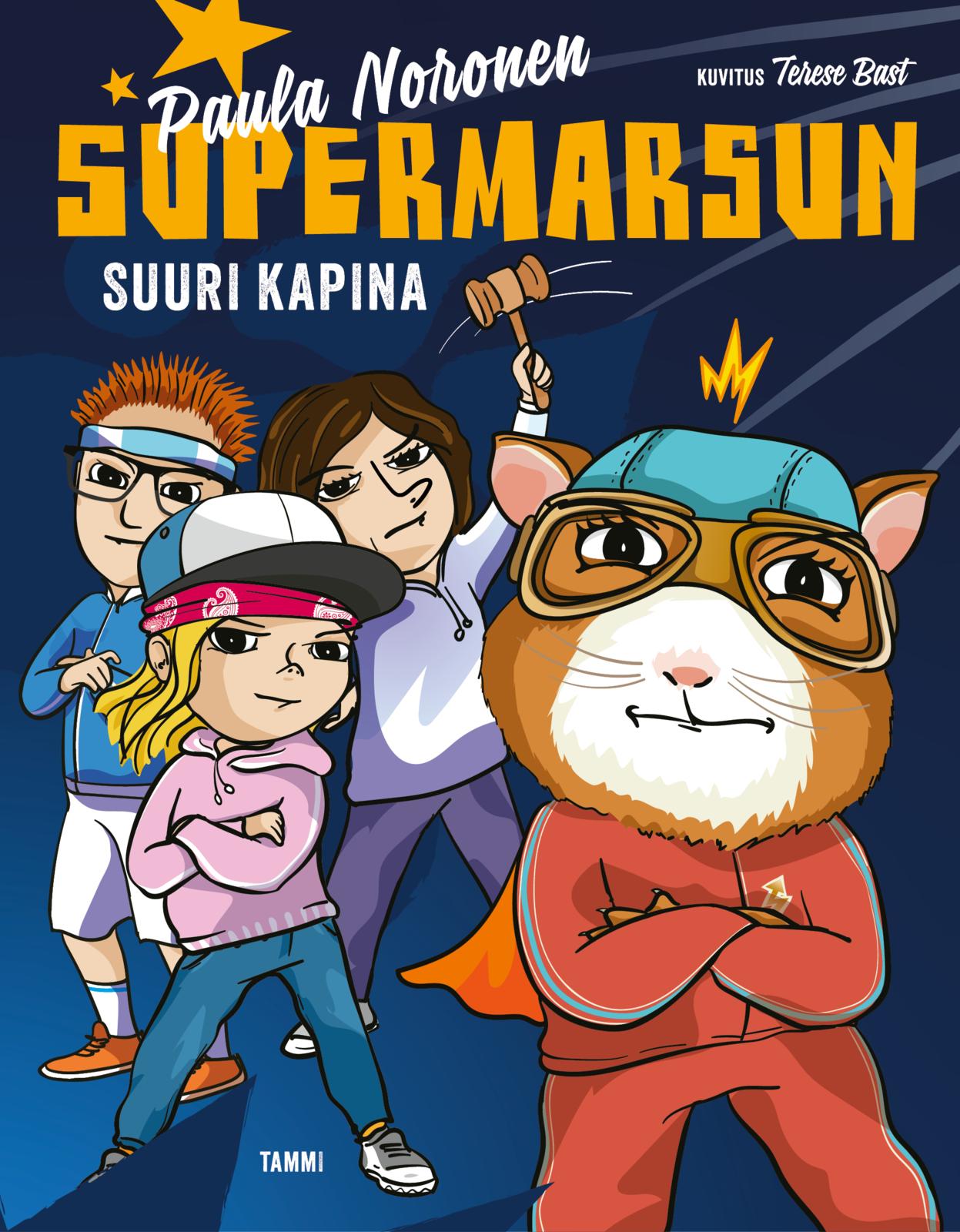 Etukansi. Paula Noronen Supermarsun suuri kapina