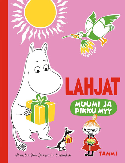 Etukansi. Katariina Heilala Muumi ja Pikku Myy. Lahjat