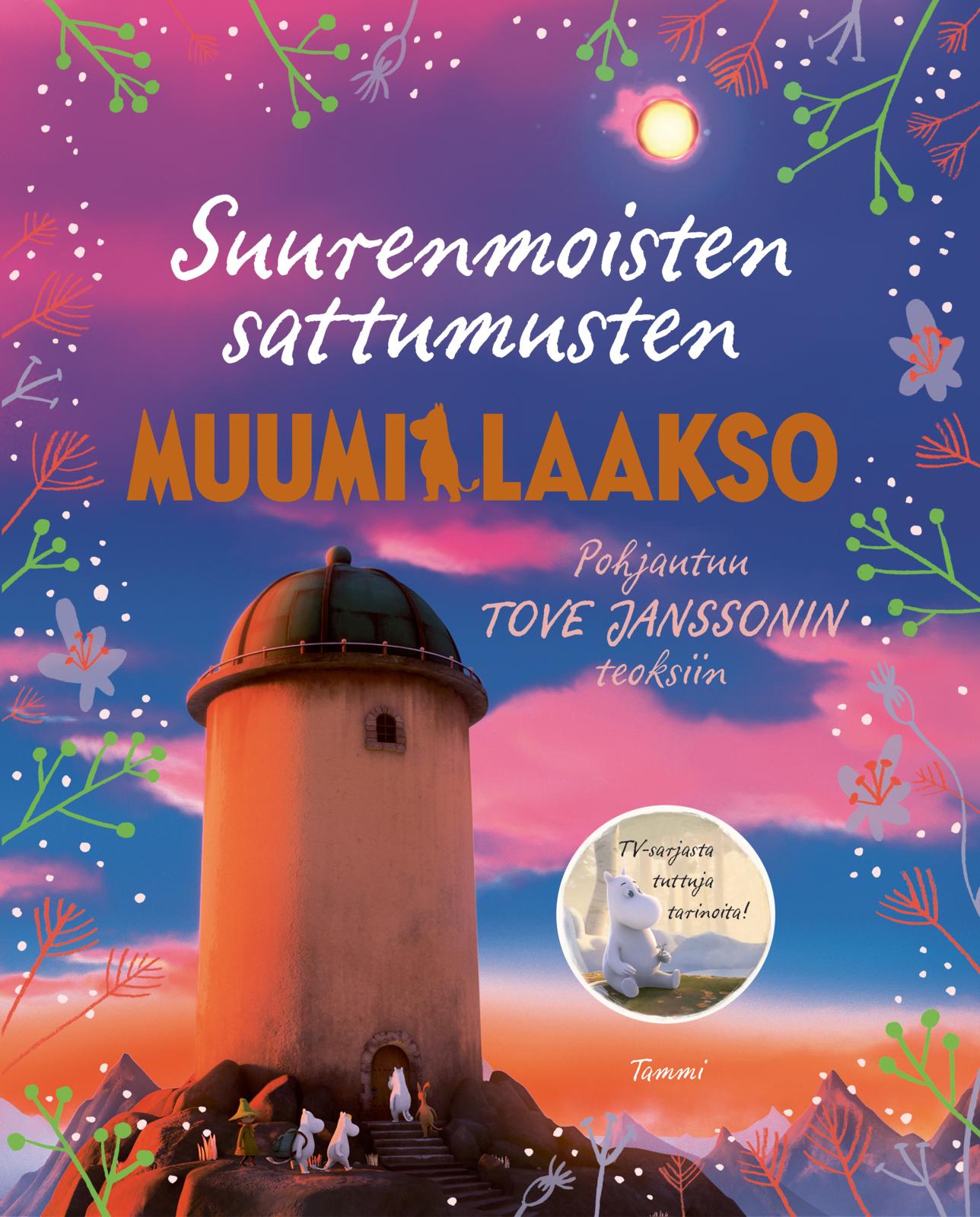Etukansi. Amanda Li Suurenmoisten sattumusten Muumilaakso